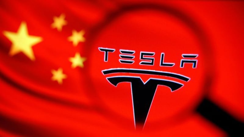 舆论围剿下被迫就范？ 特斯拉在中国设立数据中心（路透社资料图）