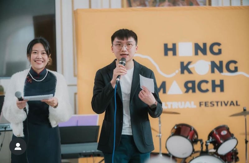 郑家朗相信保留港式广东话,对日后在海外从事香港研究很重要。(受访者社交平台截图)