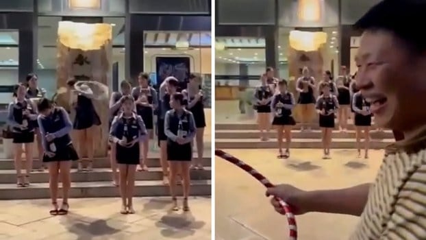 Video of Lao women used in human ring-toss game raises ire