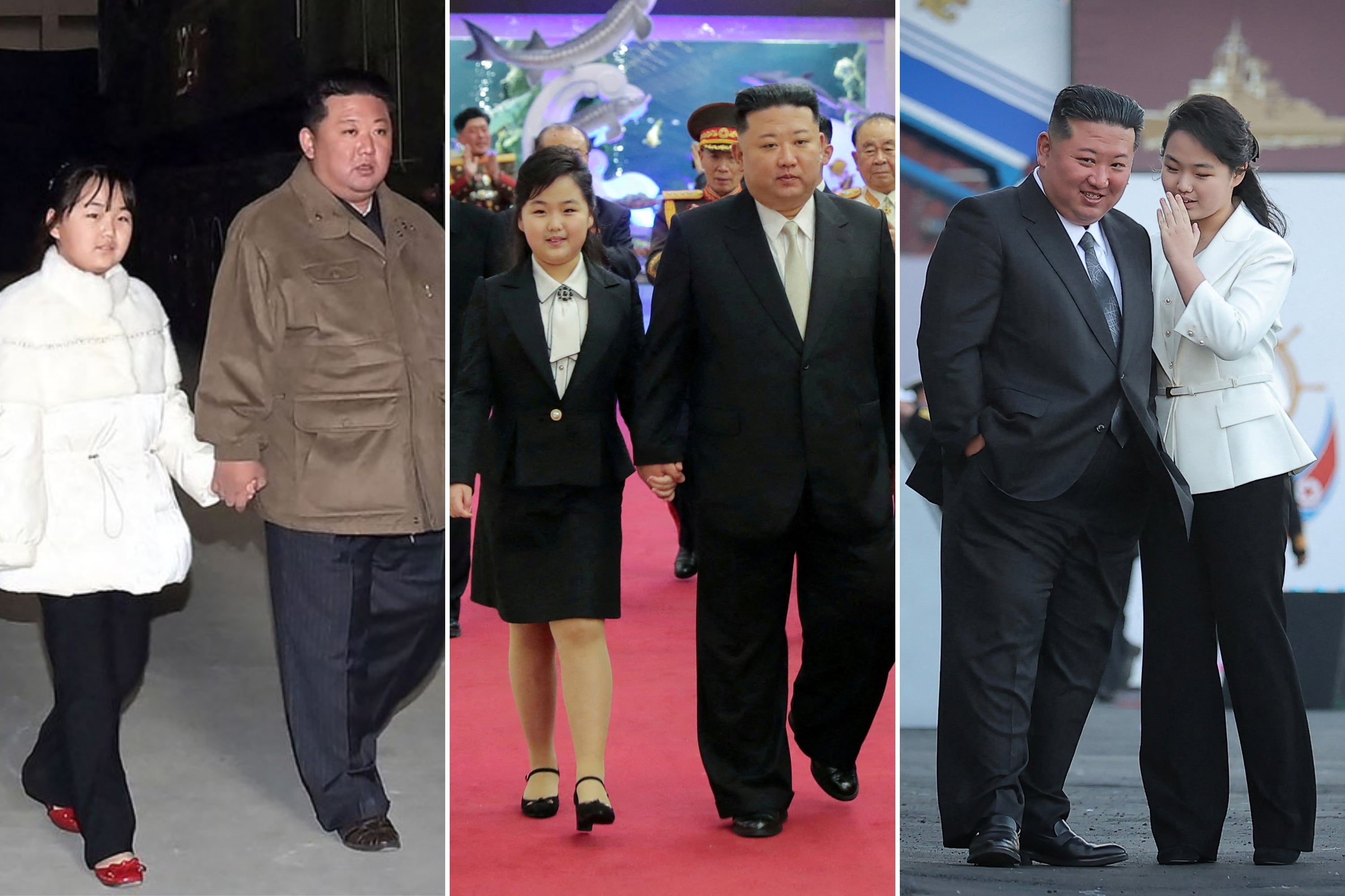The first daughter has grown tall and North Koreans are watching