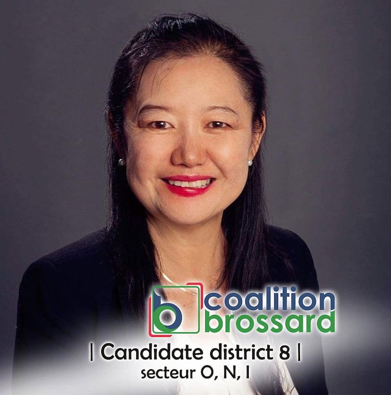 布罗瑟德(Brossard)市议员李西西(Xixi Li)负责管理的两个华人服务中心,正接受警方调查。 (李西西脸书)