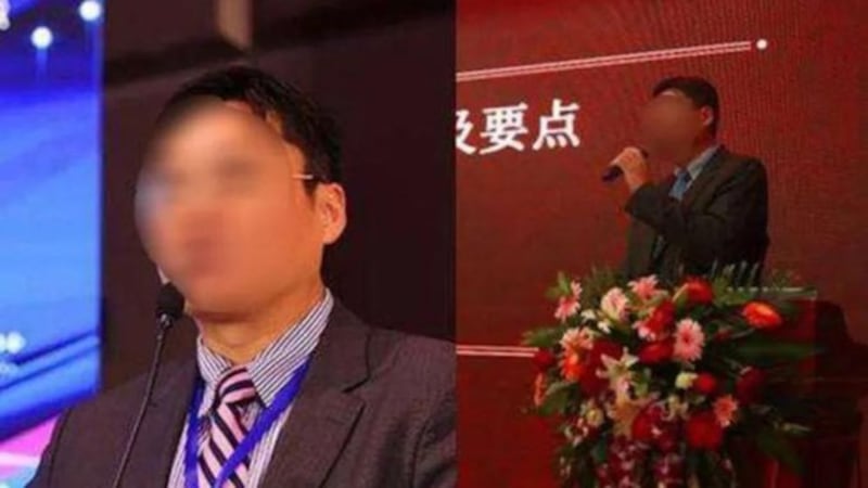 被其养女指控性侵的某公司高管鲍毓明(图源:澎湃新闻)