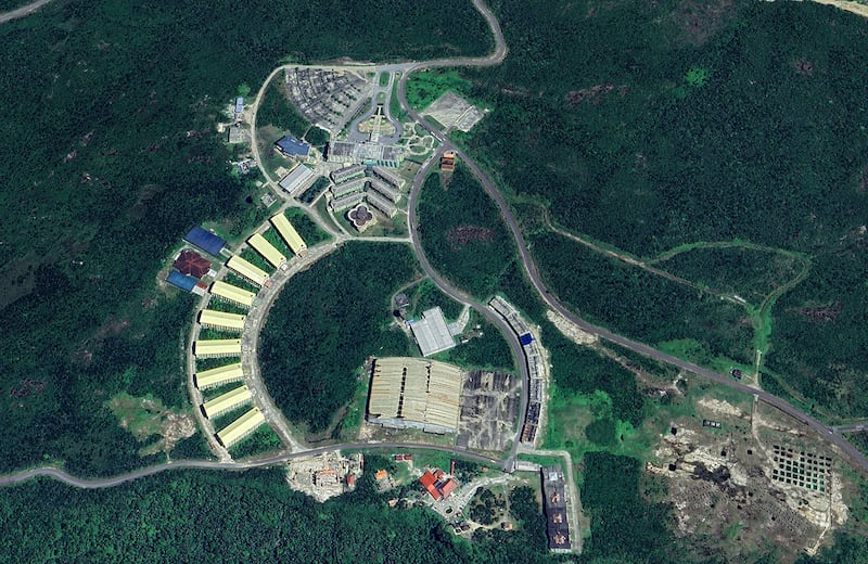 The special economic zone on Bokor Mountain in Cambodia, Nov. 18, 2023.