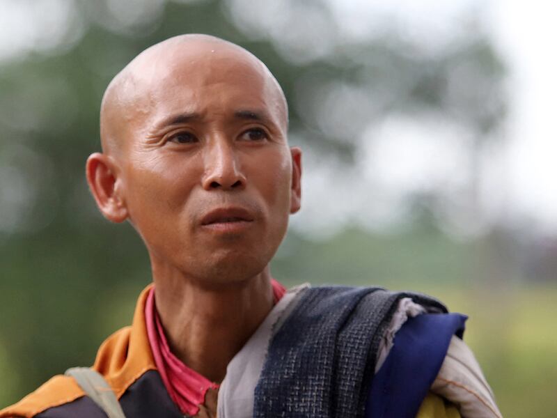 Buddhist Monk Thich Minh Tue is seen in Vietnam's Ha Tinh province, May 17, 2024.